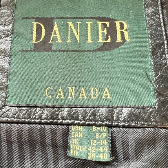 Daniel Women leather coat in black - Picture 4 of 4